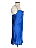 Glam 100% Polyester Solid Blue Cocktail Dress Size S - photo 4