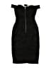 Nicholas 100% Polyester Black Cocktail Dress Size 2 - photo 2