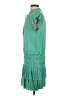 decker 100% Polyester Green Casual Dress Size S - photo 5