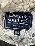 Simply Southern 100% Polyester Silver Pullover Sweater Size L (youth) - photo 3