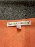 Barbara Gerwit 100% Linen Orange 3/4 Sleeve Blouse Size S - photo 7