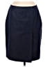 Brooks Brothers 346 Solid Blue Formal Skirt Size 8 - photo 1