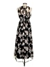 Old Navy 100% Polyester Print Black Cocktail Dress Size XS - photo 2