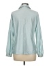 Lee Mar 100% Nylon Teal Long Sleeve Blouse Size M (estimated) - photo 2