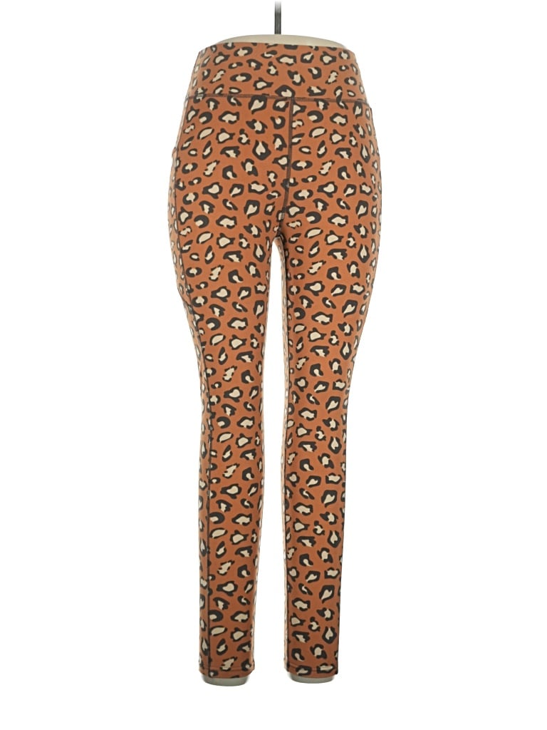 Pre-owned Pop Fit Casual Pants In Orange