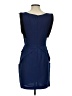 BCBGeneration 100% Polyester Color Block Blue Cocktail Dress Size 4 - photo 2