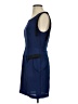 BCBGeneration 100% Polyester Color Block Blue Cocktail Dress Size 4 - photo 5