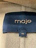 Maje Tan Wool Coat Size EU (FR) 40 / US 8 - photo 6