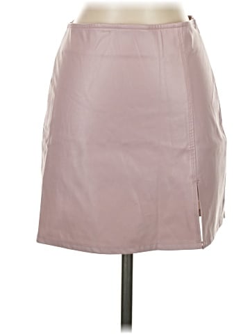 LA Hearts Faux Leather Skirt (view 1)