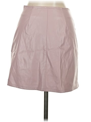 LA Hearts Faux Leather Skirt (view 2)