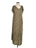 La Miel Animal Print Tan Casual Dress Size S - photo 1