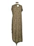 La Miel Animal Print Tan Casual Dress Size S - photo 2