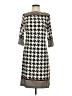 Forever Houndstooth Ivory Casual Dress Size S - photo 1