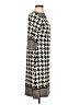 Forever Houndstooth Ivory Casual Dress Size S - photo 4