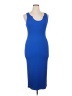 Unbranded Solid Blue Cocktail Dress Size XL - photo 1