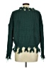 Fashion Nova 100% Acrylic Green Pullover Sweater Size L - photo 2