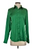 J.Crew 100% Polyester Green Long Sleeve Blouse Size 4 - photo 1