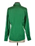 J.Crew 100% Polyester Green Long Sleeve Blouse Size 4 - photo 2