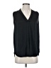 Vince. 100% Polyester Black Sleeveless Blouse Size XXS - photo 1