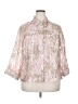 Ruby Rd. Pink 3/4 Sleeve Blouse Size 20W - photo 1