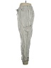 Happily Grey Stripes Gray Cargo Pants Size XL - photo 5