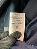 Van Heusen 100% Polyester Chevron-herringbone Blue Black Blazer Size 10 reg - photo 4
