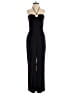 MNG 100% Polyester Solid Black Jumpsuit Size S - photo 1