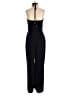 MNG 100% Polyester Solid Black Jumpsuit Size S - photo 2