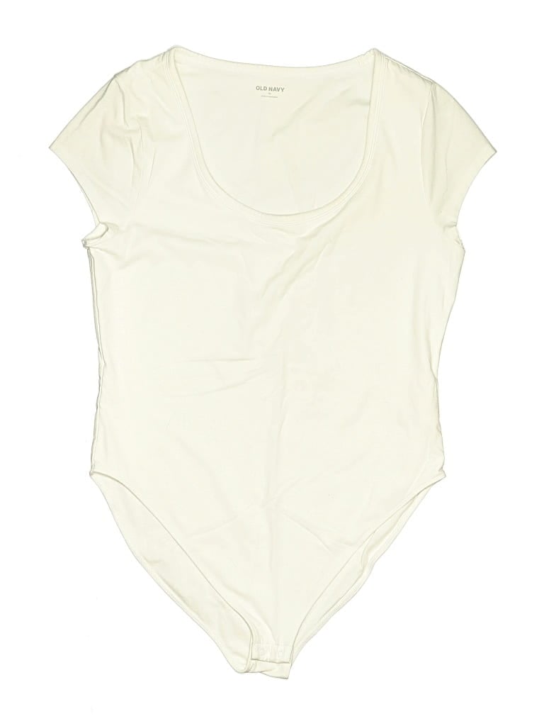 Pre-owned Old Navy Bodysuit In White