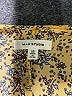 Max Studio 100% Polyester Yellow Short Sleeve Blouse Size XS - photo 7