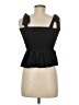 Shein 100% Polyester Black Sleeveless Top Size 6 - photo 2