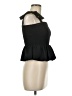Shein 100% Polyester Black Sleeveless Top Size 6 - photo 4