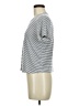 Assorted Brands Stripes Silver Short Sleeve T-Shirt Size M - photo 5