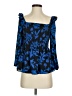 Sam Edelman 100% Polyester Blue 3/4 Sleeve Blouse Size S - photo 1