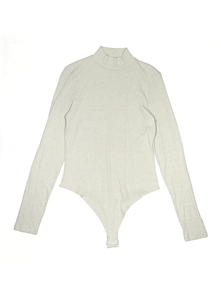 Pre-owned American Eagle Outfitters Bodysuit In Gray