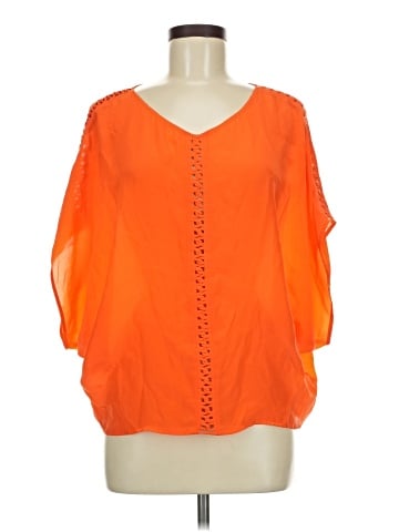 Aryn K. 3/4 Sleeve Blouse (view 1)
