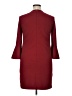 Tibi Solid Burgundy Casual Dress Size XL (estimated) - photo 2