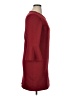 Tibi Solid Burgundy Casual Dress Size XL (estimated) - photo 4