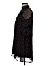 Express 100% Polyester Polka Dots Black Casual Dress Size M - photo 5