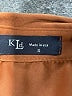 KLD Signature Brown Short Sleeve Blouse Size S - photo 7