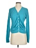 Lands' End Canvas Teal Cardigan Size S - photo 1
