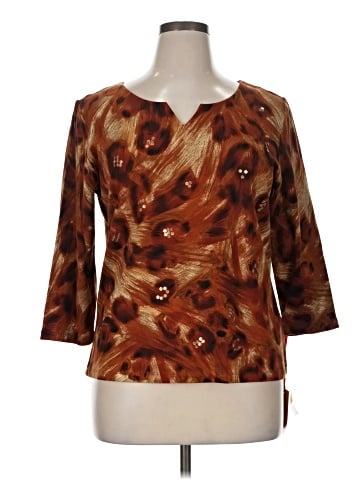 Ruby Rd. 3/4 Sleeve Blouse (view 1)