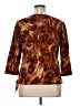 Ruby Rd. Brown Orange 3/4 Sleeve Blouse Size XL - photo 2
