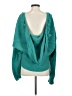 Bibi 100% Polyester Solid Teal Pullover Sweater Size S - photo 2