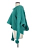Bibi 100% Polyester Solid Teal Pullover Sweater Size S - photo 5