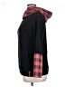 Ampersand Ave Plaid Black Pullover Sweater Size XL - photo 5