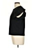CeCe Black Short Sleeve Top Size L - photo 5