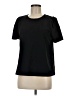 Rose + Olive Black Short Sleeve Top Size M - photo 1