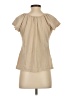 Stephanie Rogers Tan Short Sleeve Blouse Size S - photo 2