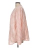 Lane Bryant Stripes Orange Long Sleeve Blouse Size L (estimated) - photo 5